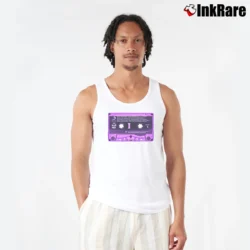 Men’s Raekwon Cuban Linx 1995 Rap Tank Top in white | Breathable, Active-Friendly Design