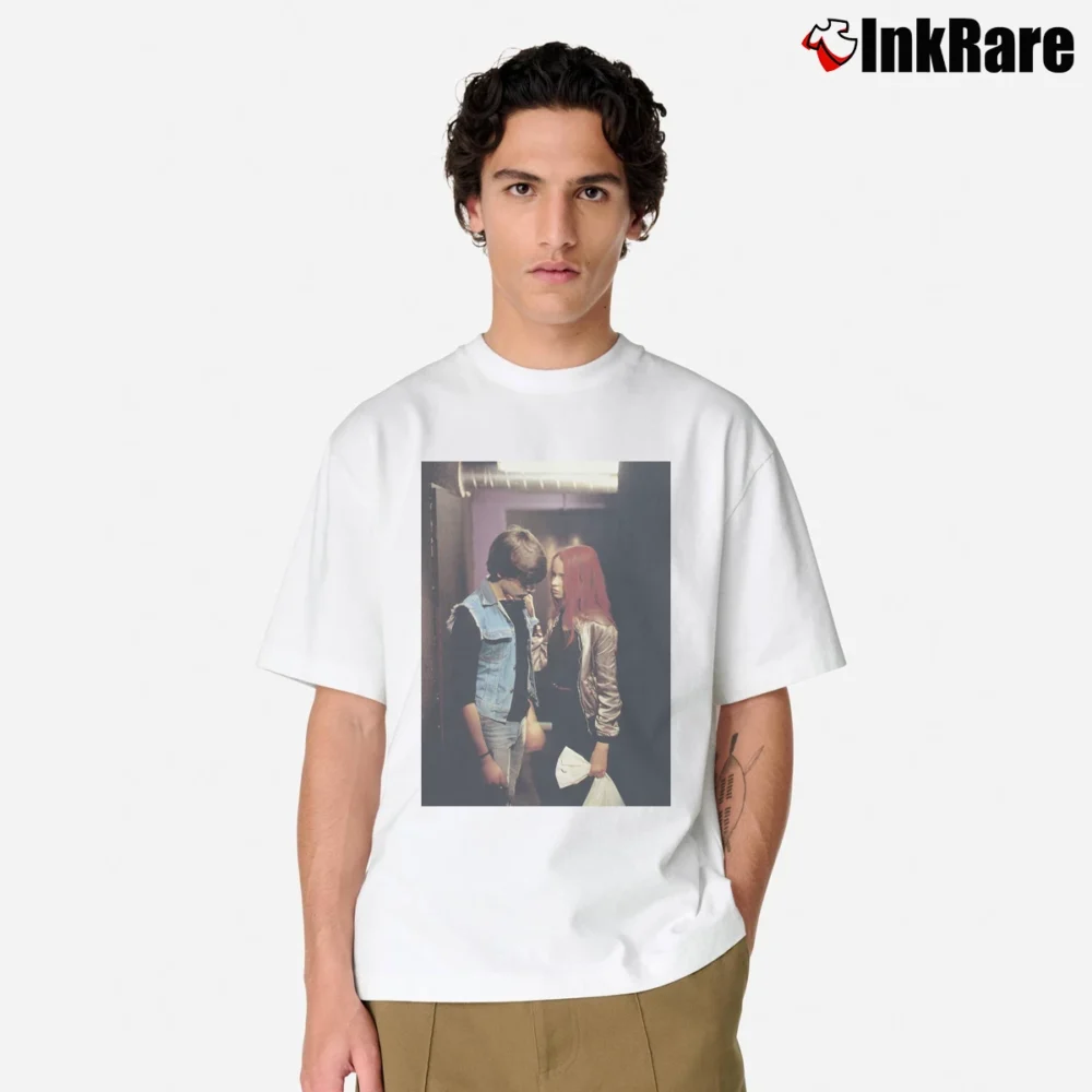Men’s Raf Simons Christiane F Classic T-Shirt in white | Soft, Breathable Everyday Wear
