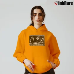 Women’s rage against the machine live protest rock band Cozy Hoodie in orange | Warm, Structured, Stylish