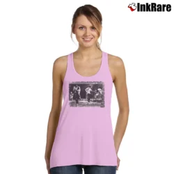 Women’s rage against the machine live protest rock band Tank Top in light pink | Lightweight, Movement-Friendly
