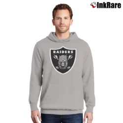 Men’s Raiders Star Wars Mashup Graphic Pullover Hoodie in sport grey | Cozy, Durable, Modern Fit