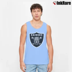 Men’s Raiders Star Wars Mashup Graphic Tank Top in light blue | Breathable, Active-Friendly Design
