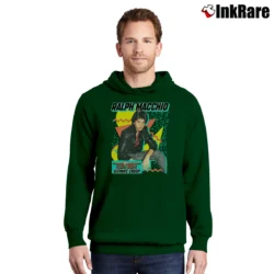 Men’s Ralph Macchio Teen Beat Pullover Hoodie in forest green | Cozy, Durable, Modern Fit