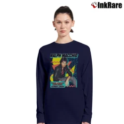 Women’s Ralph Macchio Teen Beat Long-Sleeve Top in navy | Sleek, Versatile, All-Season