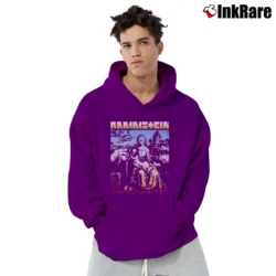Men’s Rammstein Sehnsucht Pullover Hoodie in purple | Cozy, Durable, Modern Fit