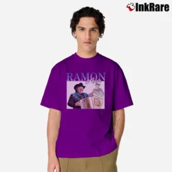 Men’s Ramon Ayala El Rey Del Accordion Classic T-Shirt in purple | Soft, Breathable Everyday Wear
