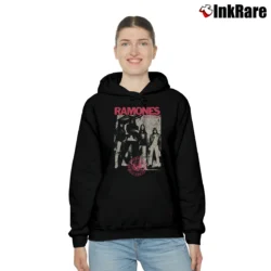 Women’s ramones rocket to russia iconic punk album Cozy Hoodie in black | Warm, Structured, Stylish