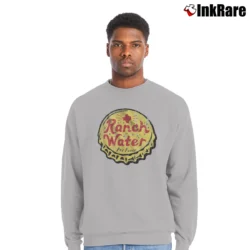 Men’s Ranch Water Bottle Cap Crewneck Sweatshirt in sport grey | Cozy Fabric, Clean Style