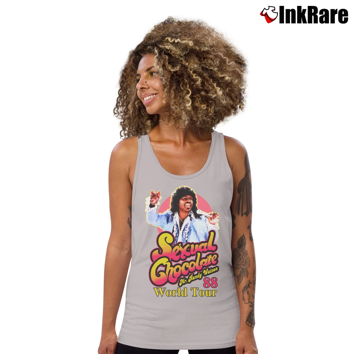Randy Watson Sexual Chocolate Women’s Essential Tank in sport grey – Summer Ready Women’s Randy Watson Sexual Chocolate Tank Top in sport grey | Lightweight, Movement-Friendly