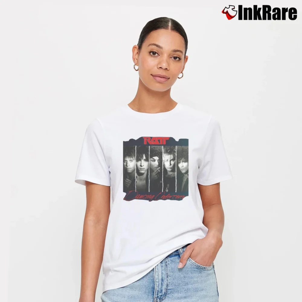 Women’s Ratt Dancing Undercover Signature T-Shirt in white | Soft, Flattering Fit