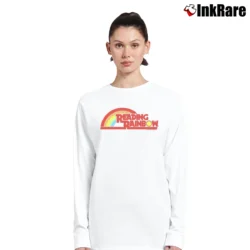 Women’s Reading Rainbow Classic Logo Long-Sleeve Top in white | Sleek, Versatile, All-Season