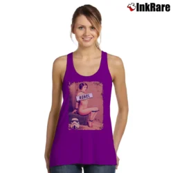 Women’s Rebel Leia Star Wars Tank Top in purple | Lightweight, Movement-Friendly