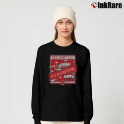 Women’s Red Ale It'S To Die For Federation Brewing Co Long-Sleeve Top in black | Sleek, Versatile, All-Season