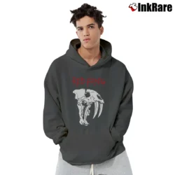 Men’s Red Fang Hardcore Band Pullover Hoodie in charcoal | Cozy, Durable, Modern Fit