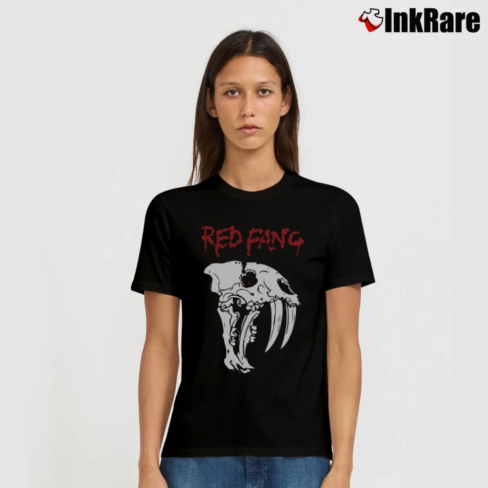 Women’s Red Fang Hardcore Band Signature T-Shirt in black | Soft, Flattering Fit