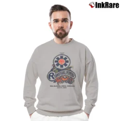 Men’s Red Hot Chili Peppers Band Logo Crewneck Sweatshirt in sport grey | Cozy Fabric, Clean Style