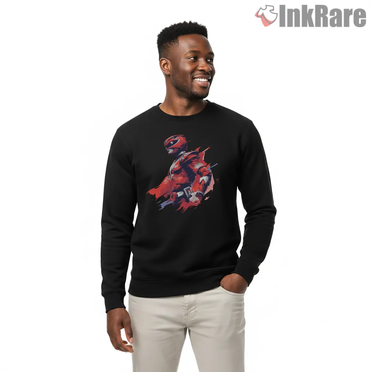 Red Ranger Crimson Battle Energy Shirt on graphic shirt for men graphic tee