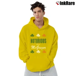 Men’s Reebok UFC Conor McGregor Shamrock Pullover Hoodie in yellow | Cozy, Durable, Modern Fit