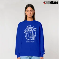 Women’s Reel Big Fish Band Relaxed Sweatshirt in royal blue | Soft, Laid-Back Vibe