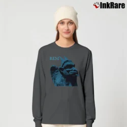 Women’s REM Chronic Town Album Graphic Long-Sleeve Top in charcoal | Sleek, Versatile, All-Season
