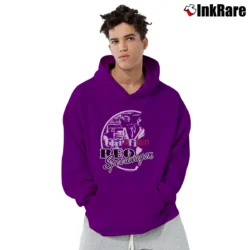 Men’s Reo Speedwagon Classic Band Tour Pullover Hoodie in purple | Cozy, Durable, Modern Fit
