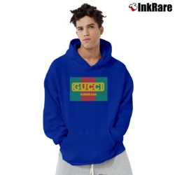Men’s Replica Gucci Dapper Dan Graphic Pullover Hoodie in royal blue | Cozy, Durable, Modern Fit