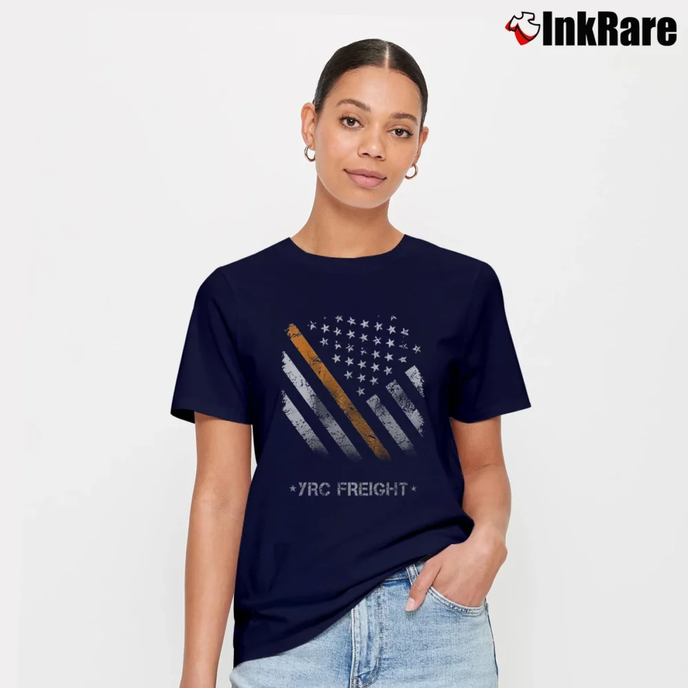 Women’s Replica YRC Freight Logo Work Signature T-Shirt in navy | Soft, Flattering Fit