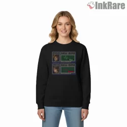 Resident Evil 2 Dual Status Pixel Interface Shirt on graphic shirt for women graphic tee