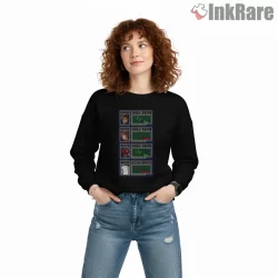 Resident Evil 2 Multi Character Status Screen Shirt on graphic shirt for women graphic tee