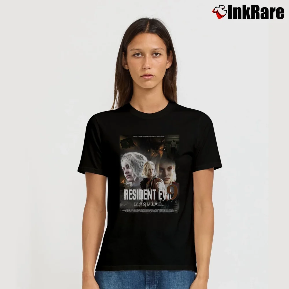 Women’s Resident Evil 9 Requiem T-Shirt in black | Soft, Flattering Fit
