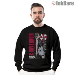 Resident Evil Biohazard 3 Last Escape Shirt on graphic shirt for men graphic tee