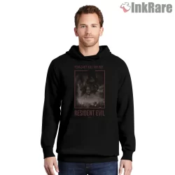 Resident Evil Fear Cant Kill You Survival Shirt on black hoodie for men graphic tee