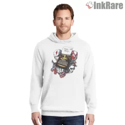 Resident Evil Save Room Typewriter Umbrella Shirt on white hoodie for men graphic tee