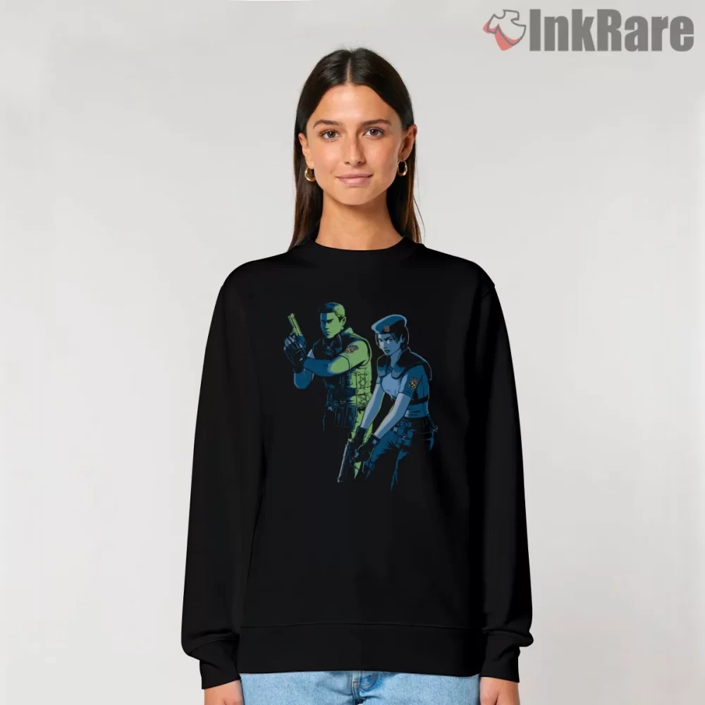 Resident Evil Stars Tactical Response Team Shirt on graphic shirt for women graphic tee