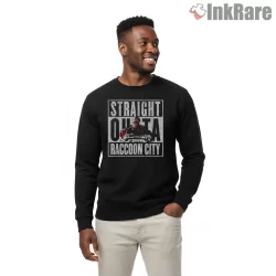 Resident Evil Straight Outta Raccoon City Shirt on graphic shirt for men graphic tee