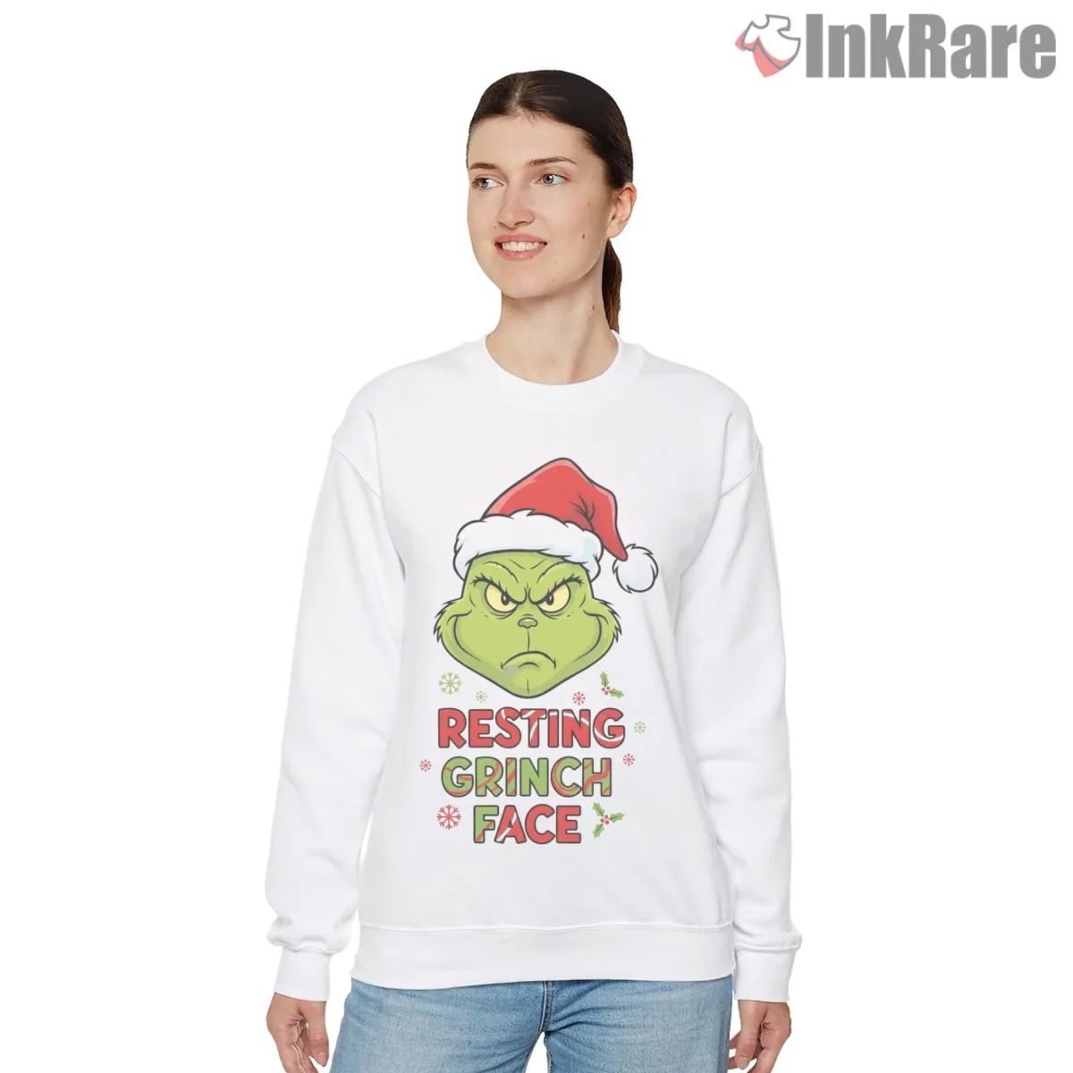 Resting Grinch Face Funny Christmas Mood Shirt Resting Grinch Face Funny Christmas Mood Shirt on graphic shirt for women graphic tee