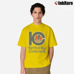 Men’s Retro Kentucky Colonels Basketball Team Classic T-Shirt in yellow | Soft, Breathable Everyday Wear