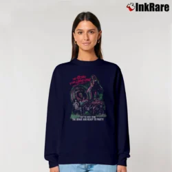 Women’s Return Of The Living Dead Party Relaxed Sweatshirt in navy | Soft, Laid-Back Vibe