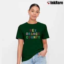 Women’s Rex Orange County Magnet Signature T-Shirt in forest green | Soft, Flattering Fit