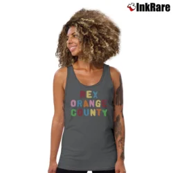 Women’s Rex Orange County Magnet Tank Top in charcoal | Lightweight, Movement-Friendly