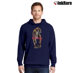 Men’s Rhude Tiger Logo Graphic Pullover Hoodie in navy | Cozy, Durable, Modern Fit