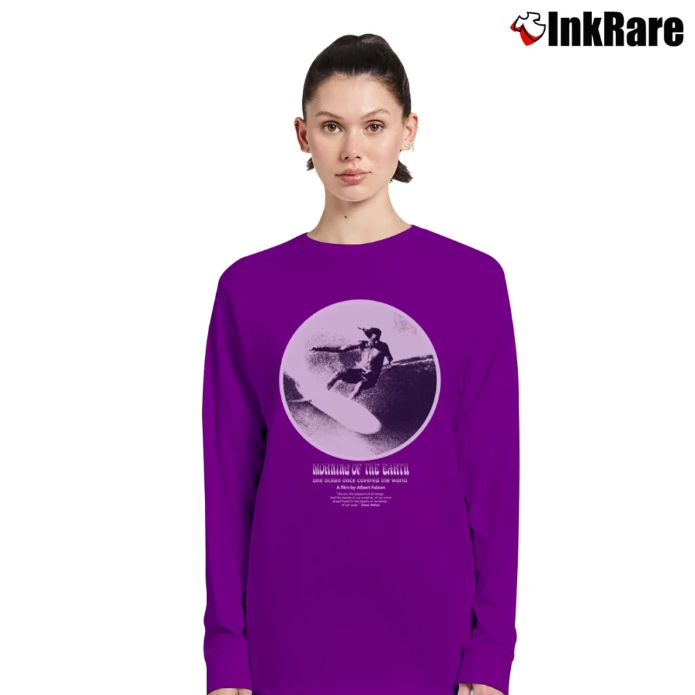 Women’s Rhythm Morning Of The Earth Long-Sleeve Top in purple | Sleek, Versatile, All-Season