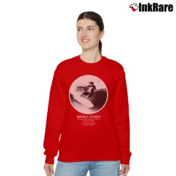 Women’s Rhythm Morning Of The Earth Relaxed Sweatshirt in red | Soft, Laid-Back Vibe
