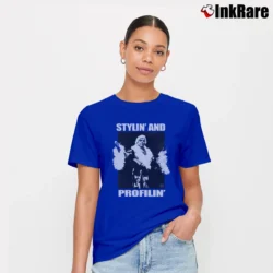 Women’s Ric Flair Stylin And Profilin Signature T-Shirt in royal blue | Soft, Flattering Fit