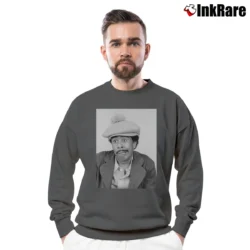 Men’s Richard Pryor Superbad Graphic Crewneck Sweatshirt in charcoal | Cozy Fabric, Clean Style