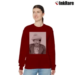 Women’s Richard Pryor Superbad Graphic Relaxed Sweatshirt in maroon | Soft, Laid-Back Vibe