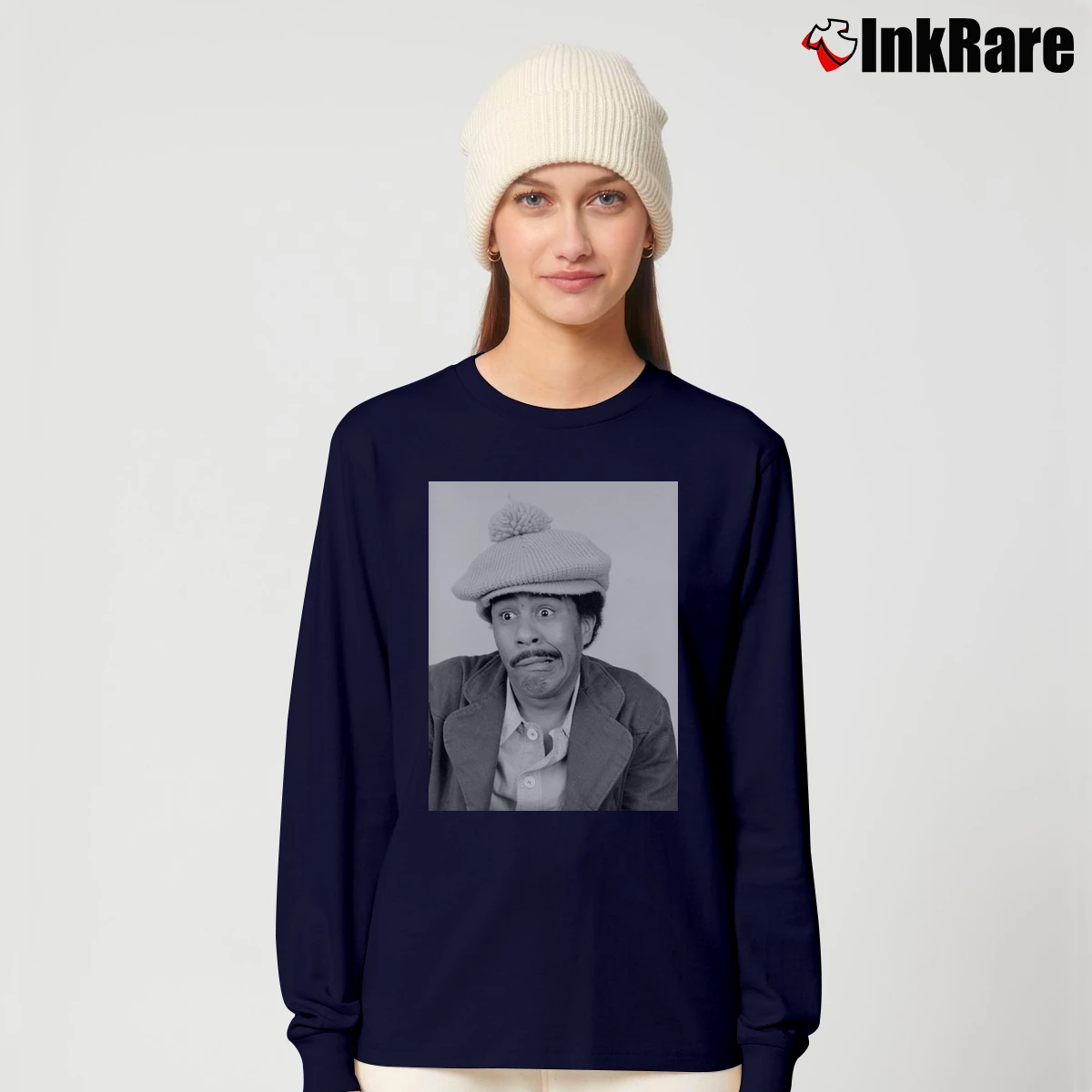 Women’s Richard Pryor Superbad Long-Sleeve Top in navy | Sleek, Versatile, All-Season