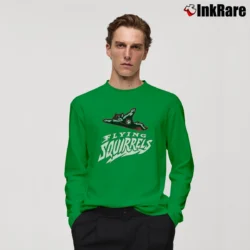 Men’s Richmond Flying Squirrels Baseball Long-Sleeve Shirt in irish green | Sleek, Lightweight, Year-Round Wear
