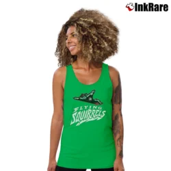Women’s Richmond Flying Squirrels Baseball Tank Top in irish green | Lightweight, Movement-Friendly
