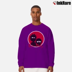 Men’s Rick And Morty Big Red Logo Graphic Long-Sleeve Shirt in purple | Sleek, Lightweight, Year-Round Wear